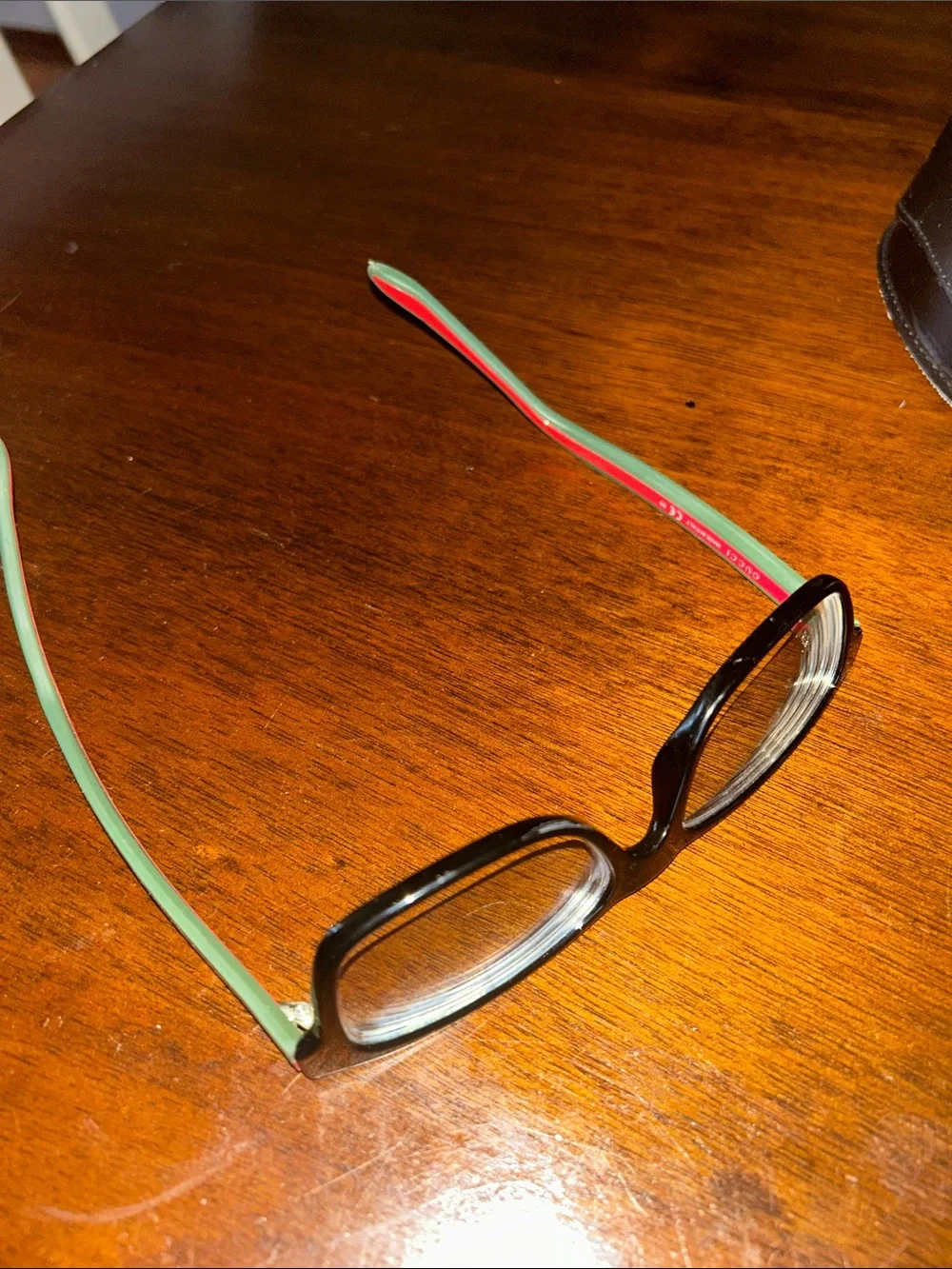 Gucci eyeglasses featuring